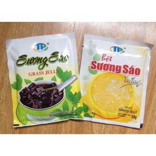 Bột sương sáo gói 50g +dầu chuối
