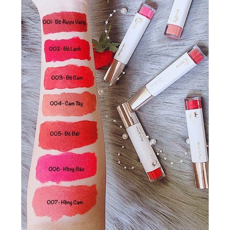 Son siêu lỳ Quin- Không Chì- Không thuỷ ngân- Dành cho bà bầu | Thế Giới Skin Care