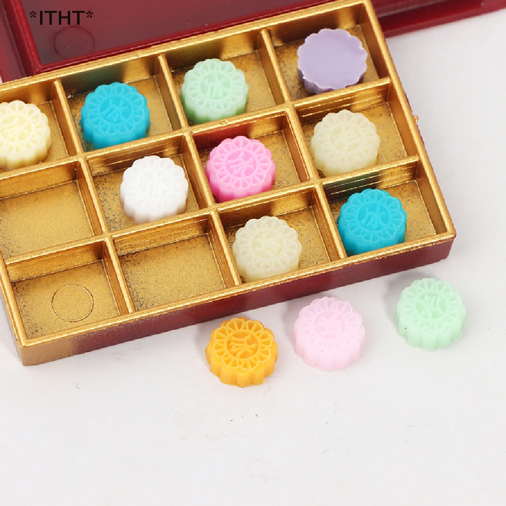 Bánh Trung Thu Mini Tỉ Lệ 1: 12 Trang Trí Nhà Búp Bê
