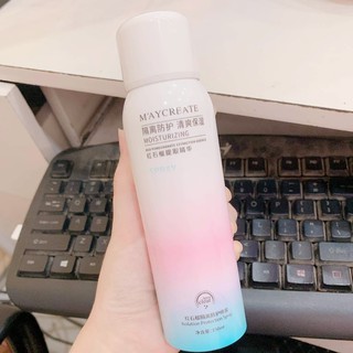 Xịt Chống Nắng Dưỡng Trắng Da MayCreate Moisturizing 150ml