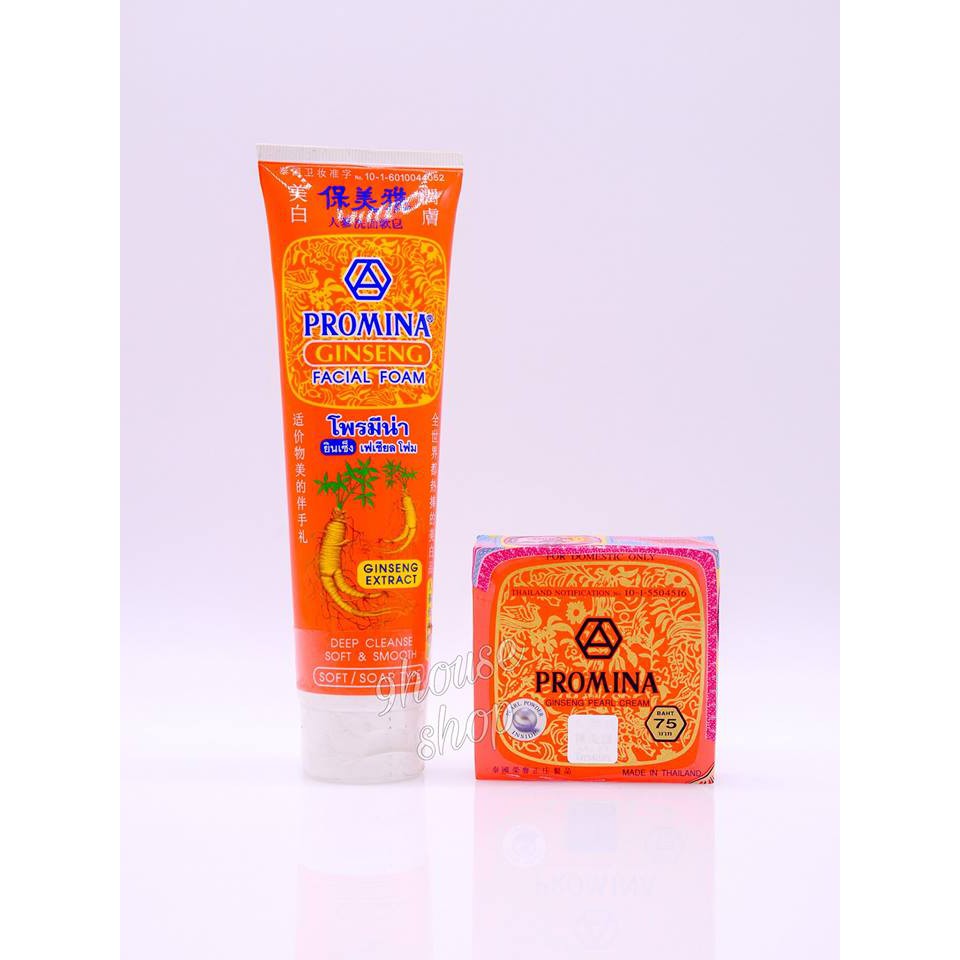 Sữa rửa mặt Nhân Sâm Promina 100G Thái Lan