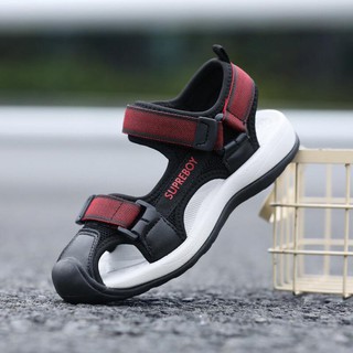 [FREESHIP] Sandal bé trai bít mũi siêu nhẹ,êm chân