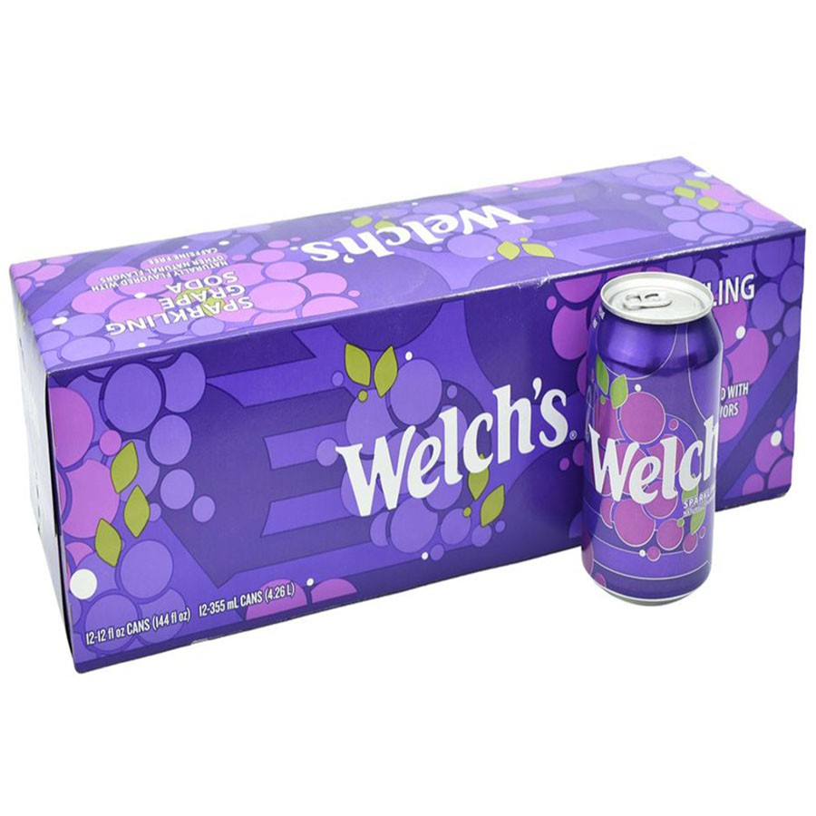 Nước ngọt Soda Welch's Grape New