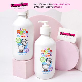 Sữa Tắm Gội Cho Bé Goat Kids Organic Sữa Dê Hữu Cơ 300ml