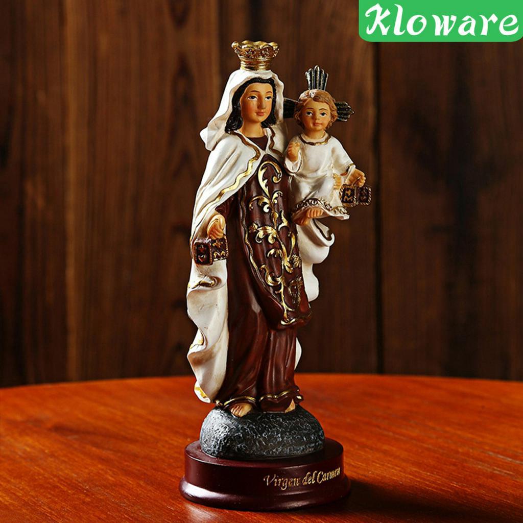 Mô Hình Tượng Công Giáo Đức Mẹ Mary Madonna Bằng Nhựa Resin