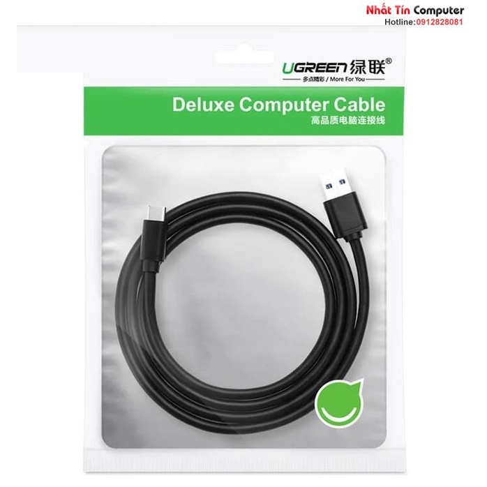 Cáp USB 3.0 to USB Type-C chính hãng Ugreen cao cấp