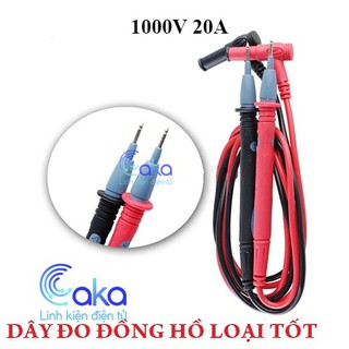 Dây đo đồng hồ loại Tốt 20A 1000V (Kim Thường)