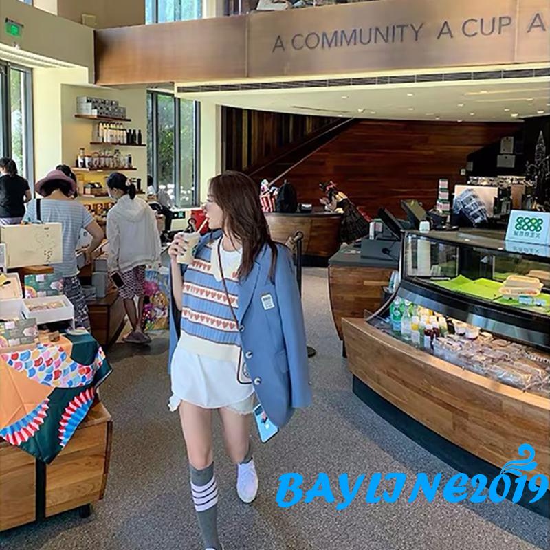 Áo sát nách dệt kim cổ chữ V quyến rũ thời trang dành cho nữ