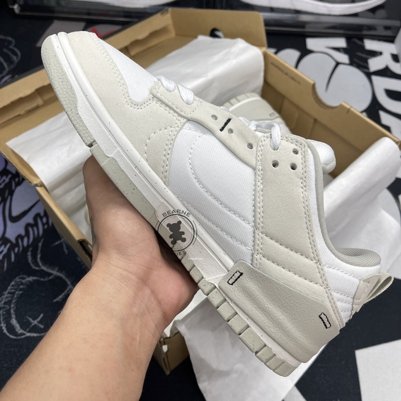 Giày Jordan SB Dunk Disrupt 2 Pale Ivory Black Grey | Full box - Bearne Shoe