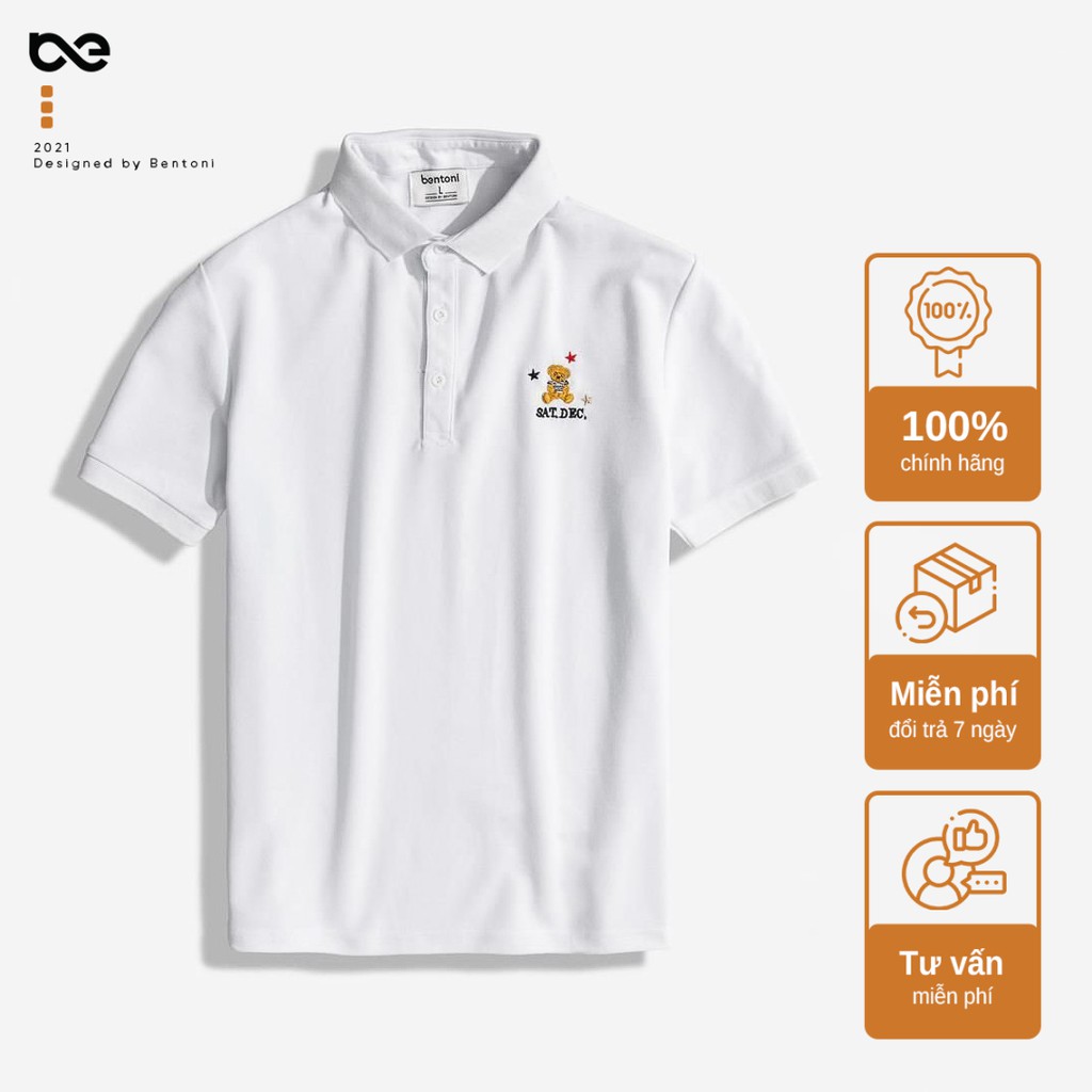 Áo Polo nam cổ bẻ Bear Polo vải Cotton xuất xịn, chuẩn form, sang trọng, thanh lịch BENTONI