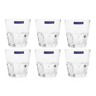 Bộ 6 ly thủy tinh thấp Luminarc Granity 200ml D0784