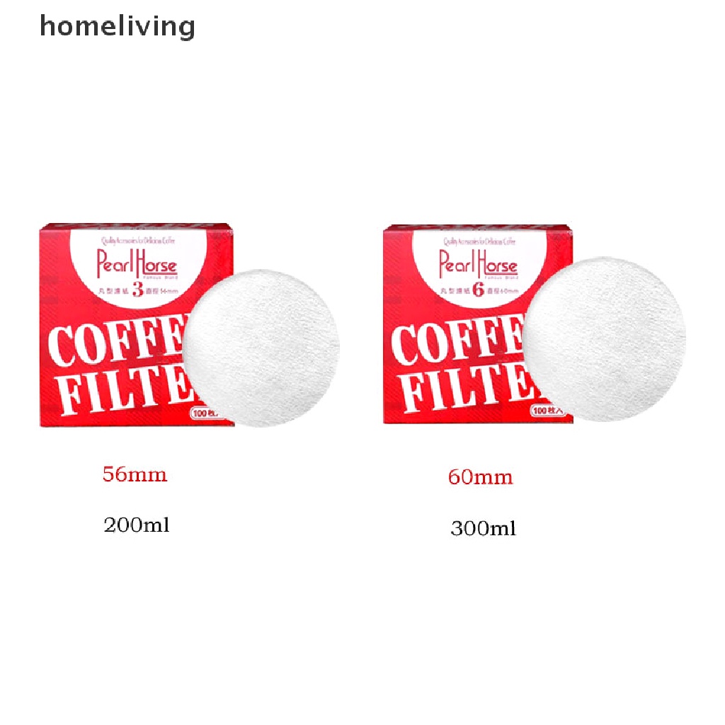 Set 100 Cốc Giấy Lọc Cà Phê Số 3 / 6 Tiện Dụng