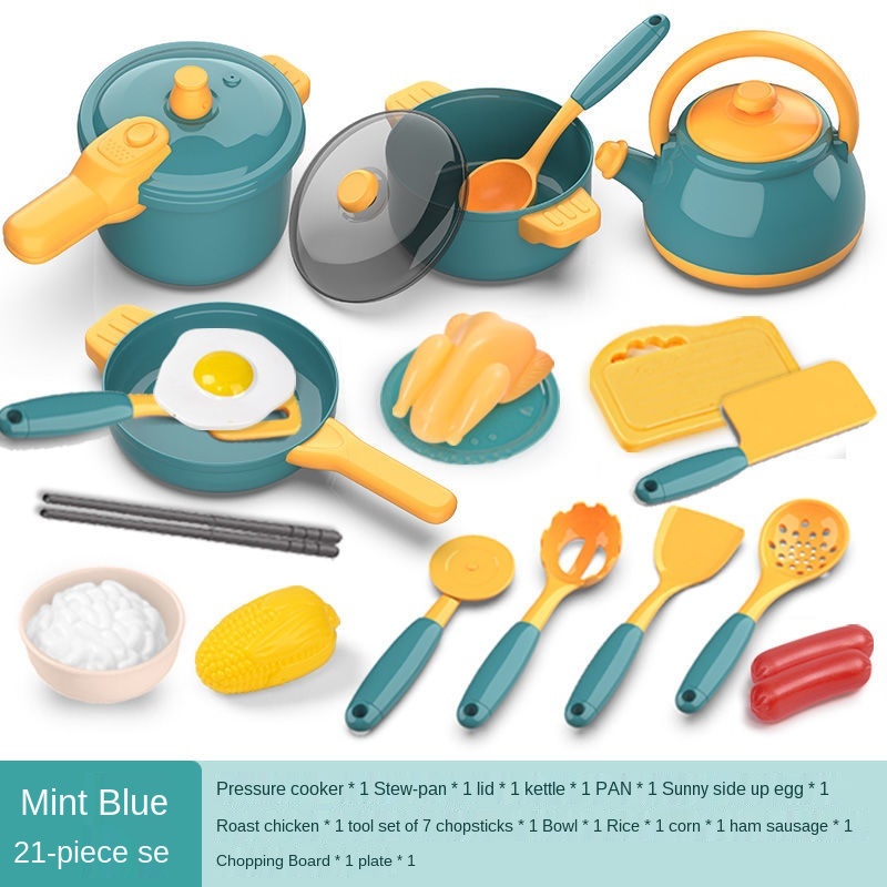 Bộ Đồ Chơi Nấu Ăn Cỡ Lớn Vui Nhộn Cho Bé