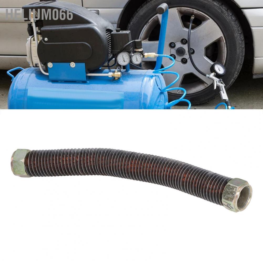 Máy nén khí Ống xả bằng nhôm Hợp kim đồng 19mm Đường kính ngoài 30cm Chiều dài Kết nối trục vít Helium066