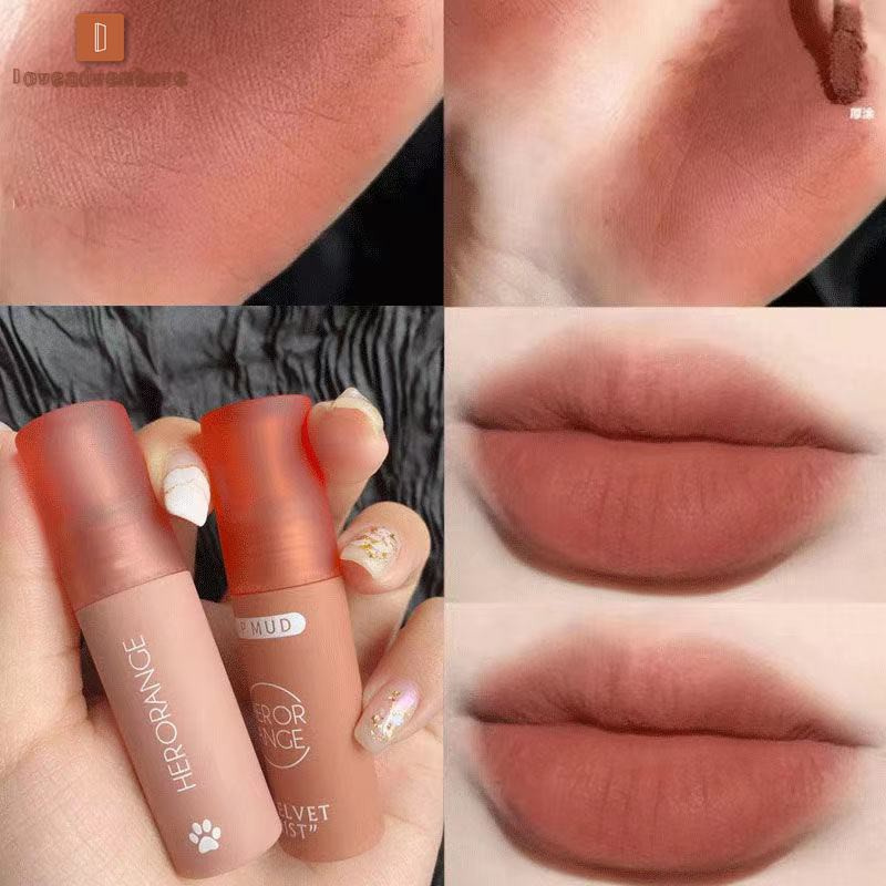 (Hàng Mới Về) Son Kem Lì Trang Điểm Lâu Trôi Không Thấm Nước Thương Hiệu Herorange | BigBuy360 - bigbuy360.vn