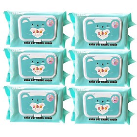 KHĂN GIẤY ƯỚT KHÁNG KHUẨN AIKO 100 TỜ