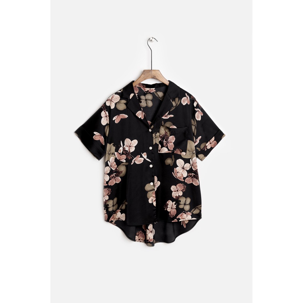 [Mã WASKT304 giảm 15% tối đa 30K đơn 99K] Áo Sơ Mi Cổ 2 Ve Hoa[Madelen] | BigBuy360 - bigbuy360.vn