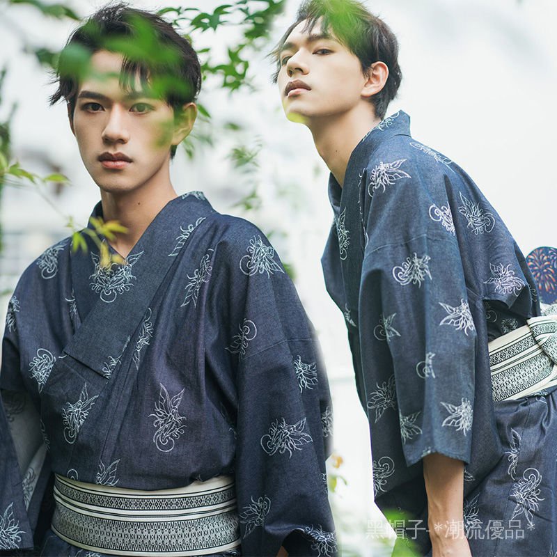 Áo Kimono Cách Tân Phong Cách Nhật Bản Thời Trang Cho Nam | BigBuy360 - bigbuy360.vn