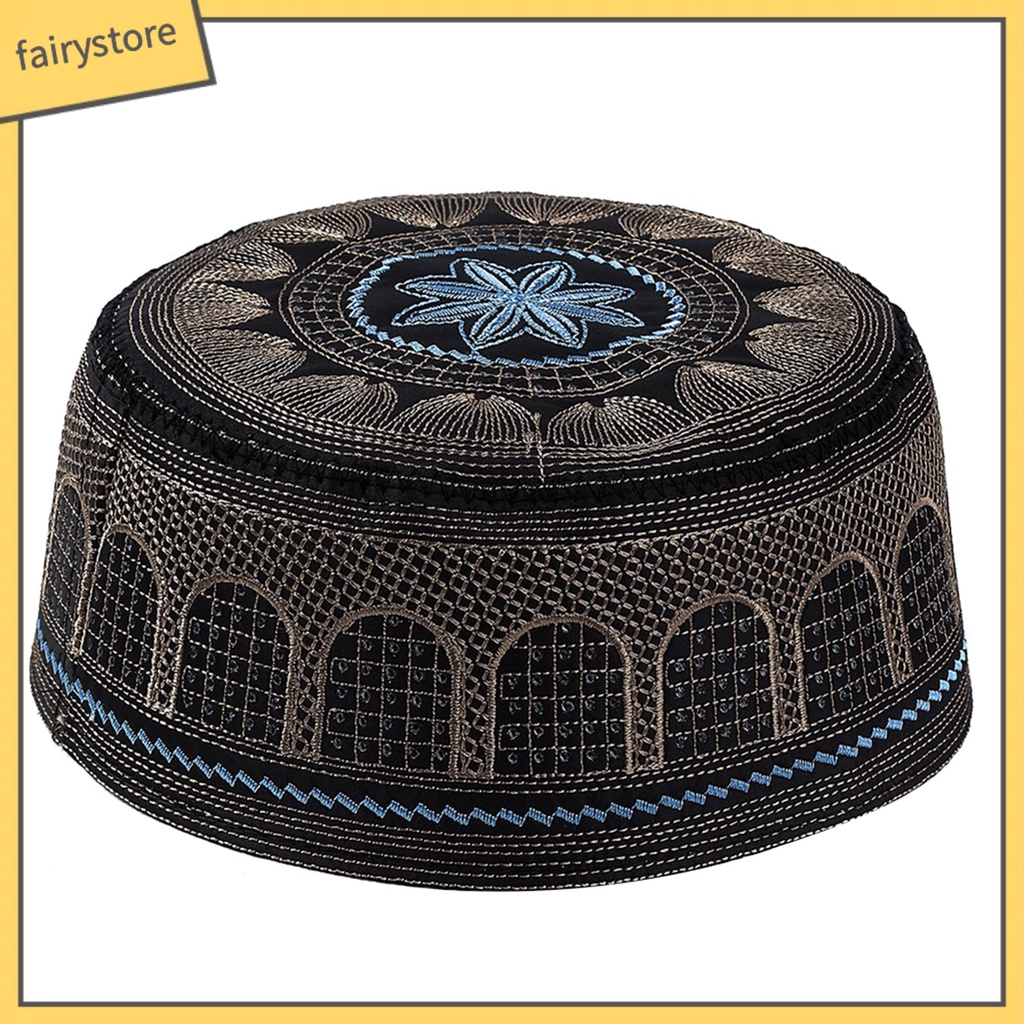 Mũ trùm đầu phong cách Hồi giáo thời trang dành cho nam