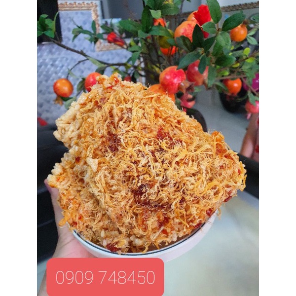 😋😋 CƠM CHÁY SIÊU CHÀ BÔNG 1KG_NƯỚC SỐT ĐẦM ĐÀ