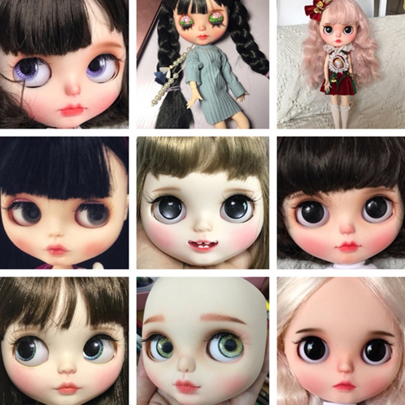 Bảng Mạ Điện Kèm Ốc Vít DIY 12 Mặt Thời Trang Cho Búp Bê