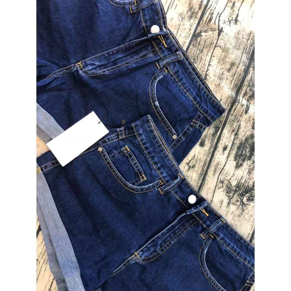 Quần short jeans gập gấu - hàng dư xịn