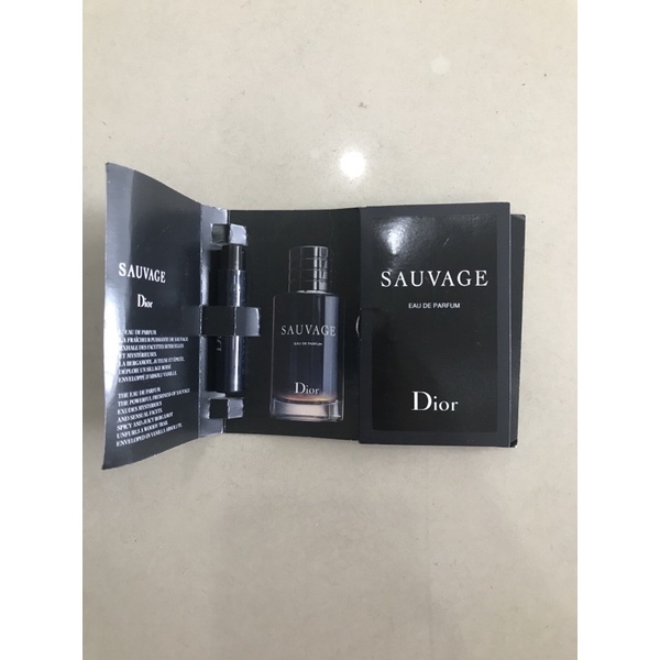 Mẫu thử /vial nước hoa sauvage edp 1ml auth
