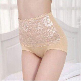 QUẦN LÓT COTTON ĐÁP REN CẠP CAO