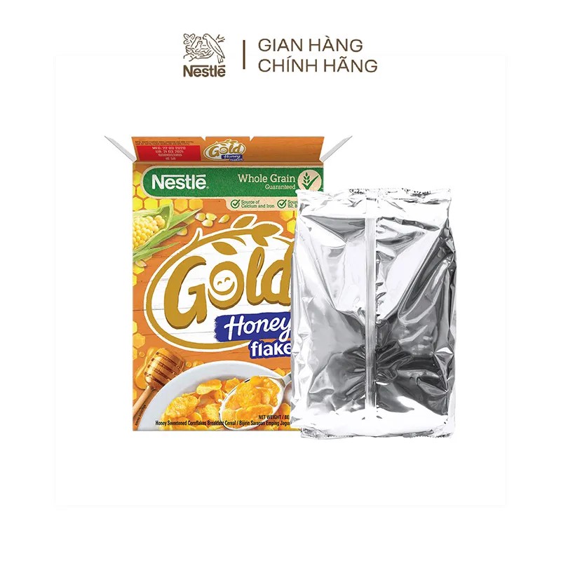 Combo 2 hộp ngũ cốc ăn sáng Nestlé : 1 hộp Cornflakes (275g) + 1 hộp Gold Honey (220g)