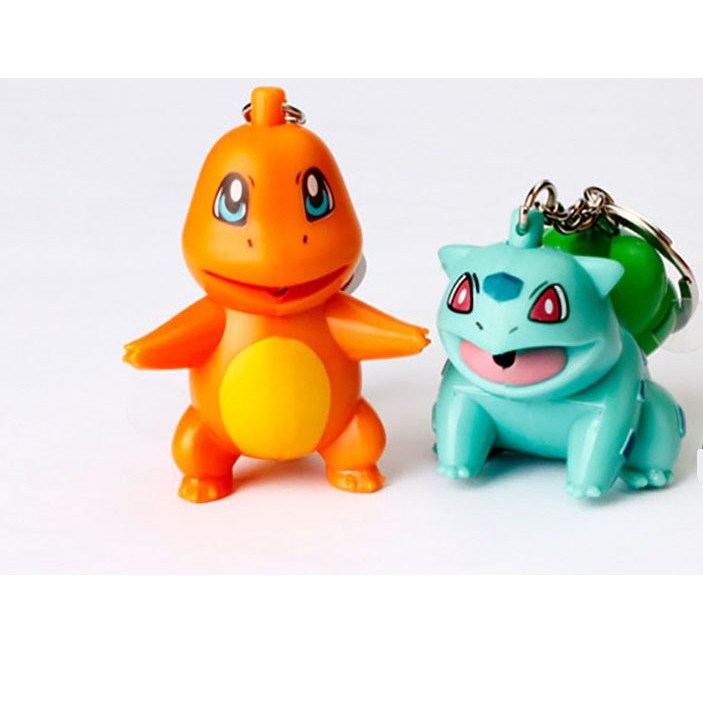 Móc Khóa LED Pokemon Rồng Lửa - Ếch - 0159