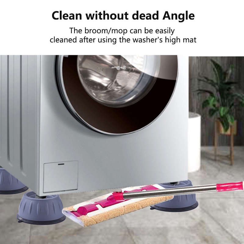 đế cao su kê chân, chống rung lắc cho máy giặt, máy rửa bát( 1cái)