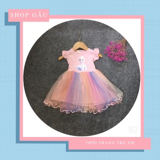 💗Ảnh Thật💗Váy Công Chúa Elsa- Đầm Elsa Cho Bé Gái Size Nhí