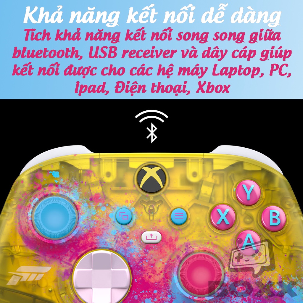 Tay cầm xbox series x bản Limited Forza Horizon 5 tặng kèm cáp