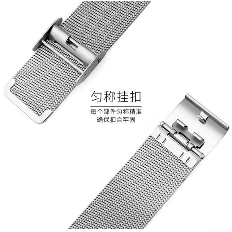Dây Đeo Đồng Hồ Bằng Thép Không Gỉ 8mm / 10mm / 12mm / 14mm / 15mm / 16mm / 20mm / 24 Khó khăn Với 5 Màu Khác Nhau