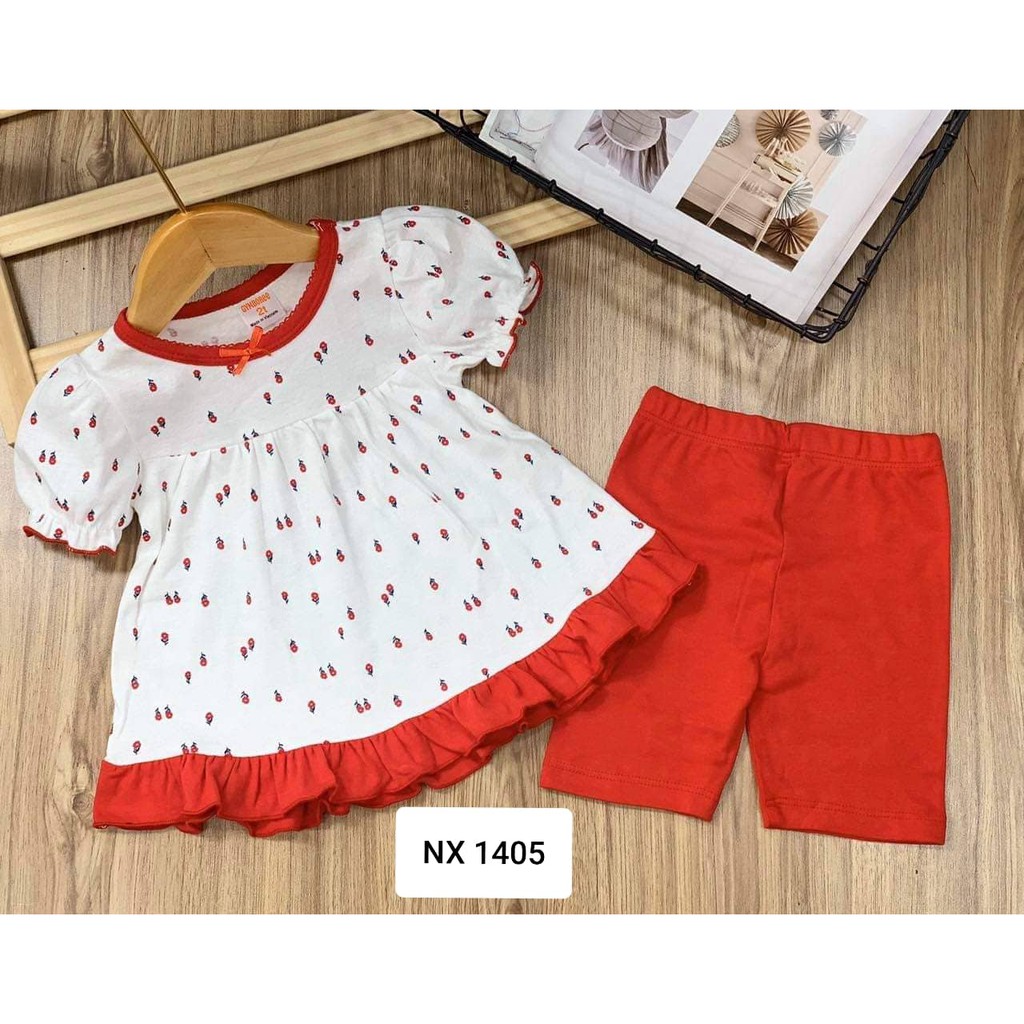 Set 11 bộ đồ thun trẻ em