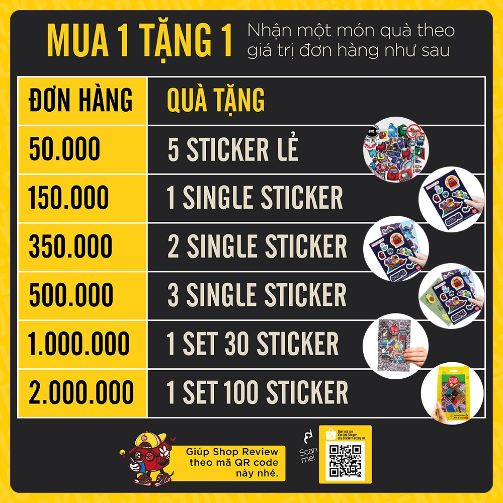 Hộp set 30 sticker decal hình dán nón bảo hiểm , laptop, xe máy, ô tô STICKER FACTORY - Joker &amp; Harley Quinn