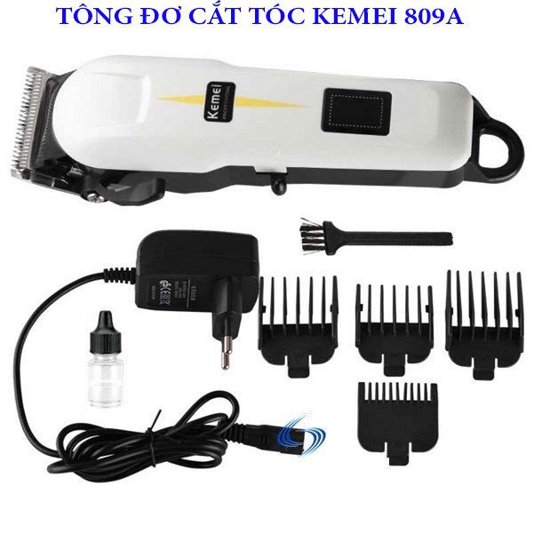 Tông đơ cắt tóc cao cấp lưỡi kép Kemei 1990 - km 809a