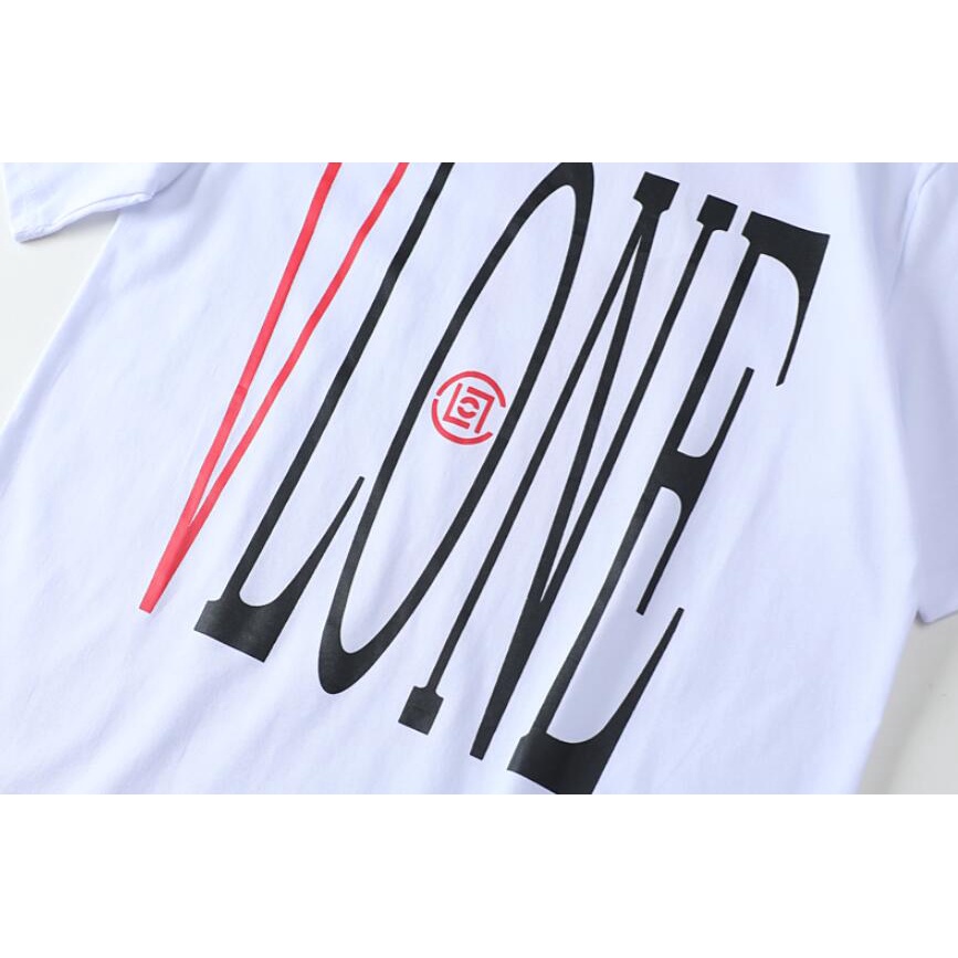 Áo Thun NgắN Tay In Chữ Vlone ThờI Trang