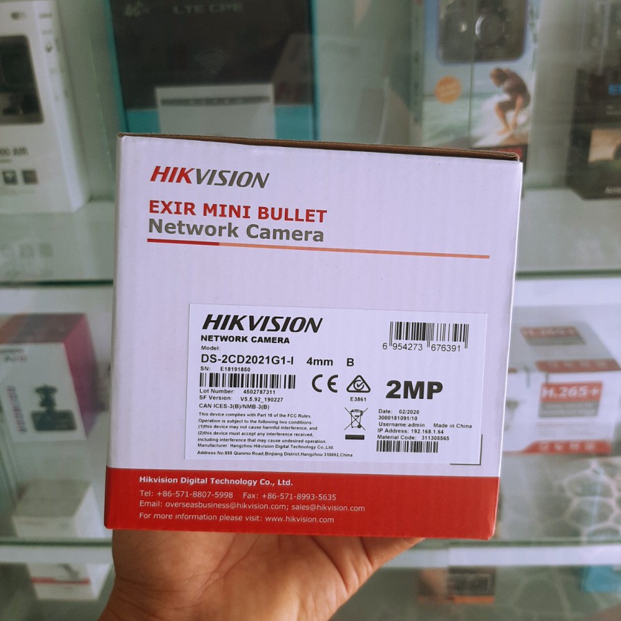 [Giảm giá sốc] Camera giám sát Hikvision DS-2CD2021G1-I