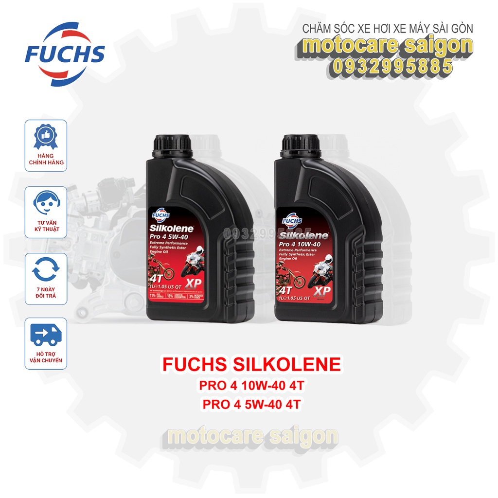 Nhớt Fuchs Sikolene Pro 4 XP 5W40 - 10W40