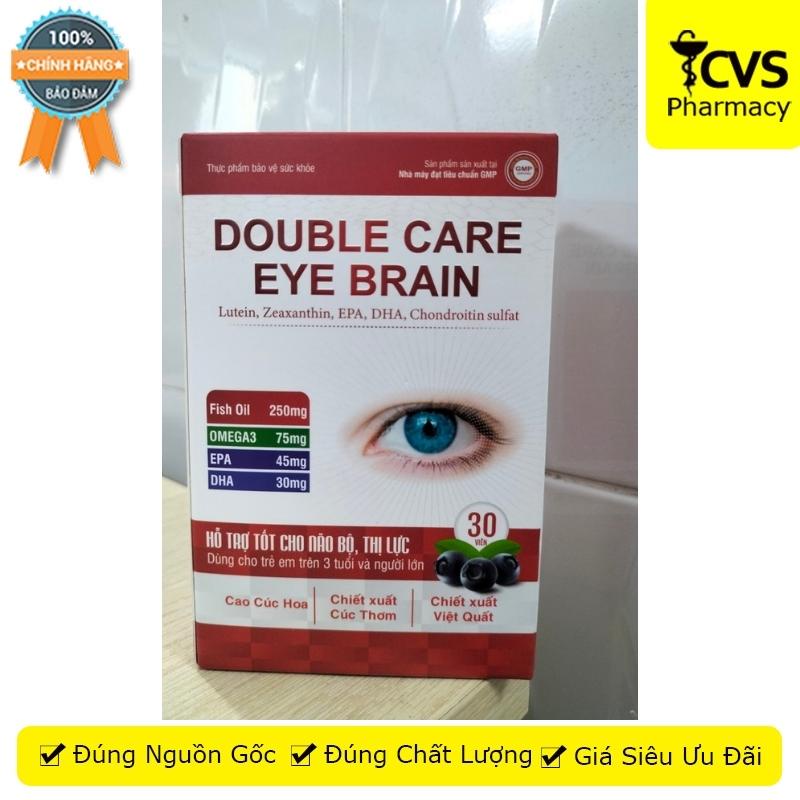 Viên Uống Double Care Eye Brain giúp tăng cường não bộ, bảo vệ mắt  - CVS Pharmacy