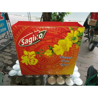 Combo 2 Hộp 6 lon nước yến Sagiko hàng tết x 240ml