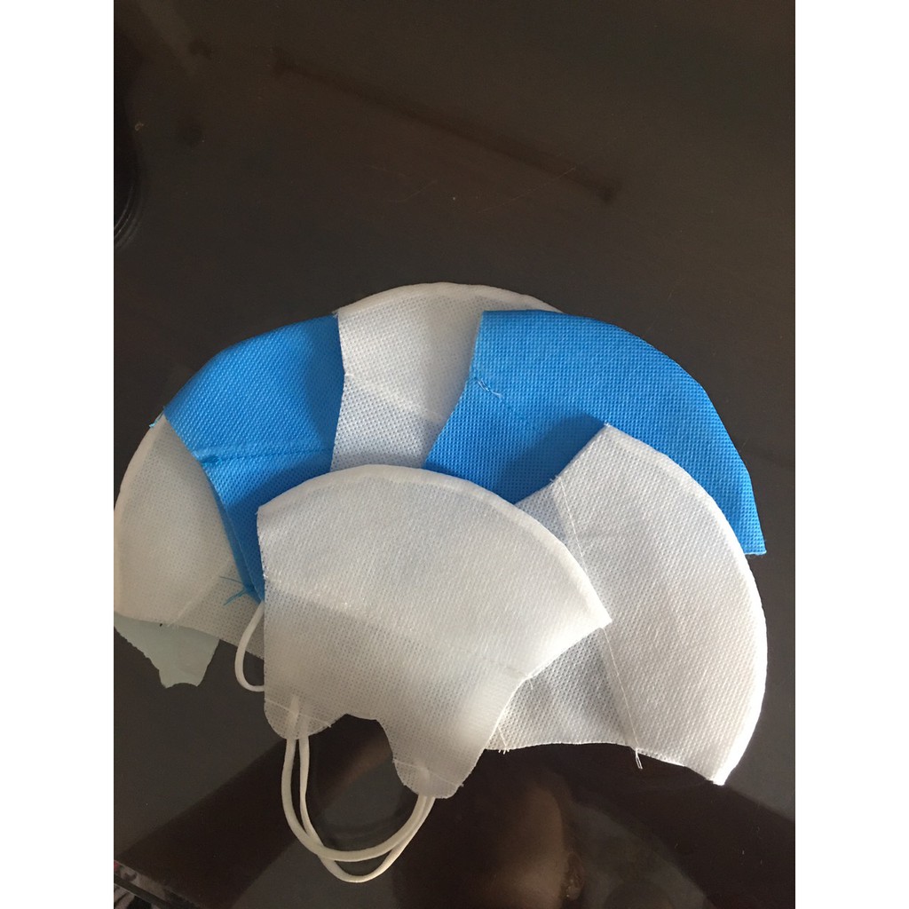 KHẨU TRANG VẢI KHÔNG DỆT 3D 2 LỚP