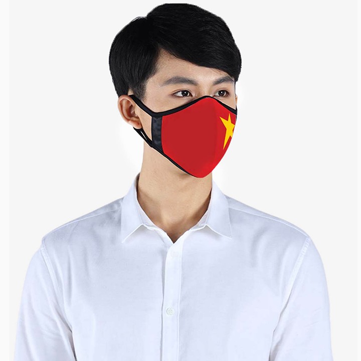 Khẩu trang thời trang cao cấp Soteria Vietnam’s Flag ST232 cờ đỏ sao vàng | BigBuy360 - bigbuy360.vn