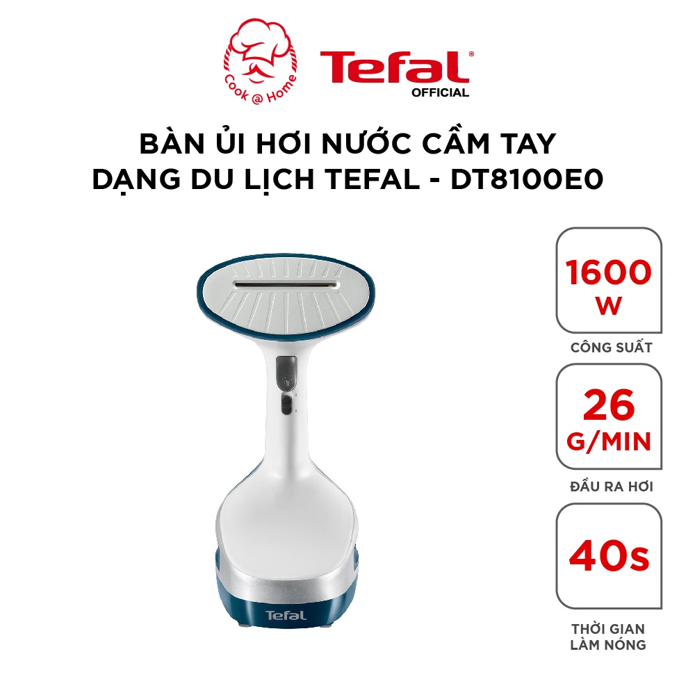 Bàn ủi hơi nước cầm tay dạng du lịch Tefal DT8100E0