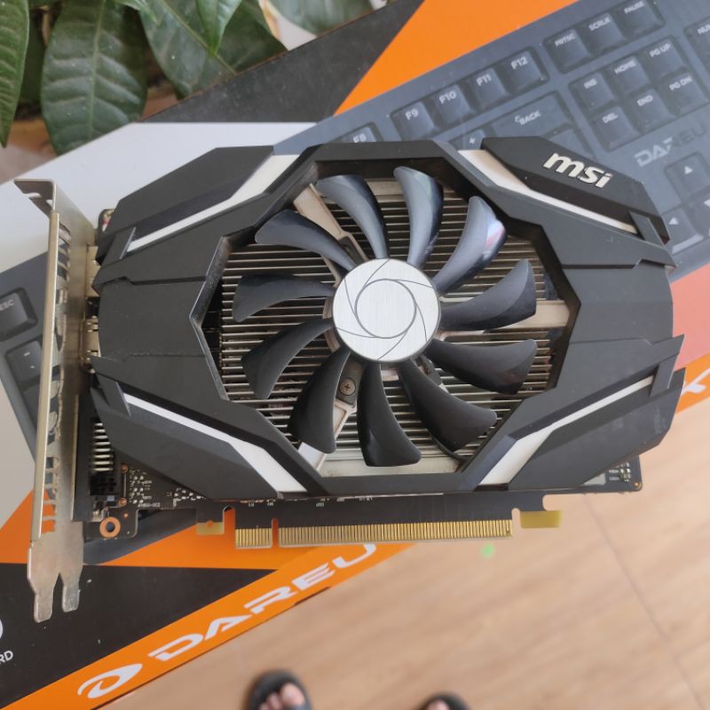 Cạc Màn Hình - VGA MSI GTX1050 2G DDR5 1 Fan ( 2nd ) | BigBuy360 - bigbuy360.vn