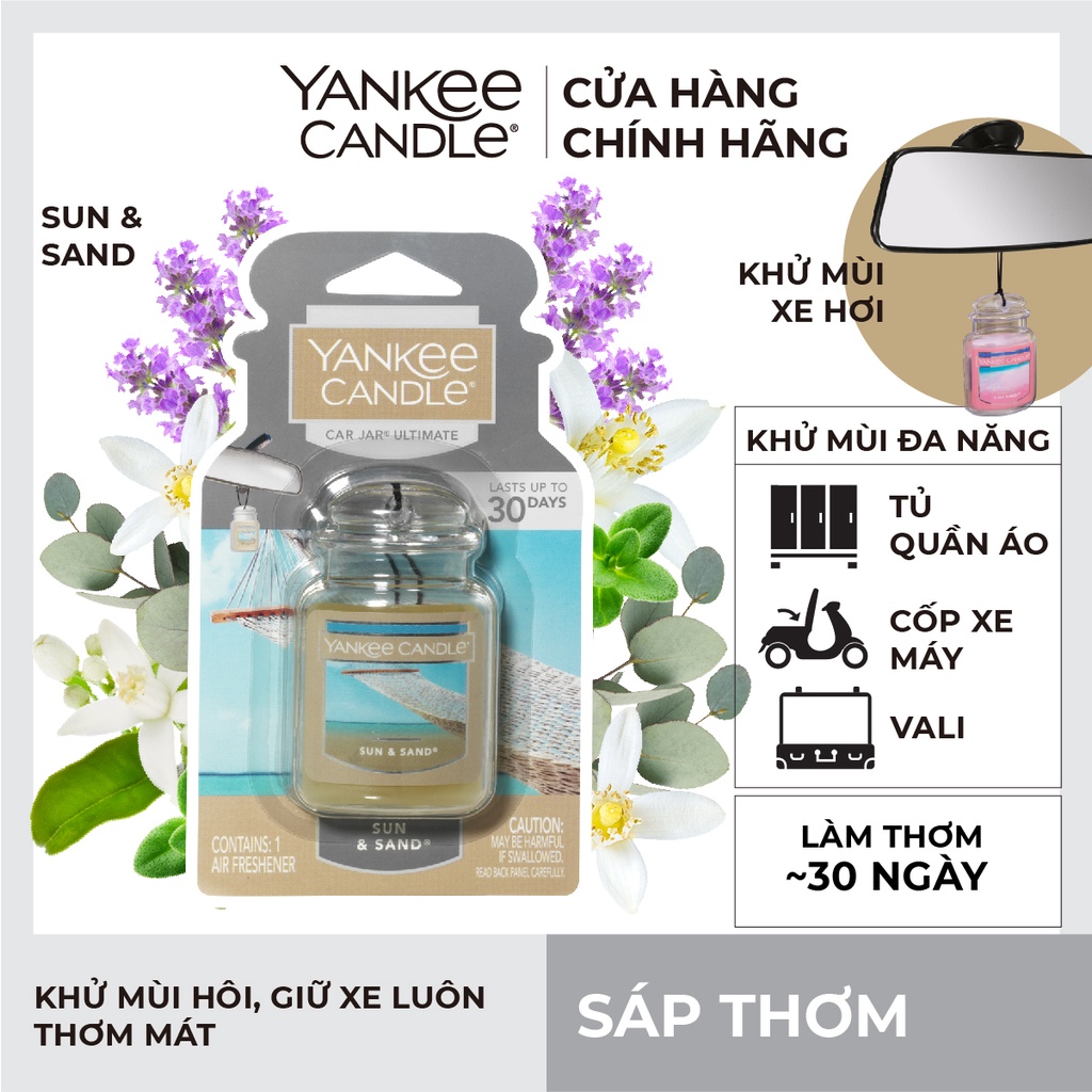 Sáp thơm xe Yankee Candle - Sun &amp; Sand