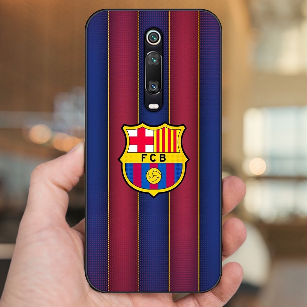 Ốp lưng Xiaomi K20, K20 Pro, Mi 9T viền đen in hình Barcelona Barca