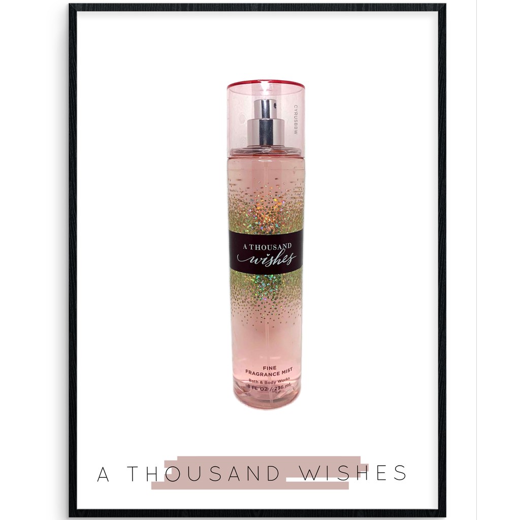 Mist Kim Tuyến Xịt Toàn Thân Bath & Body Works A Thousand Wishes 236ml Từ Mỹ | BigBuy360 - bigbuy360.vn