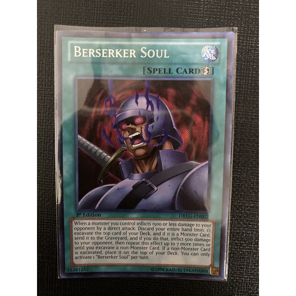 Thẻ bài Berserker Soul-DRLG-EN007